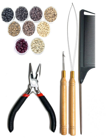 HAIR EXTENSION KITS and HAIR TOOLS